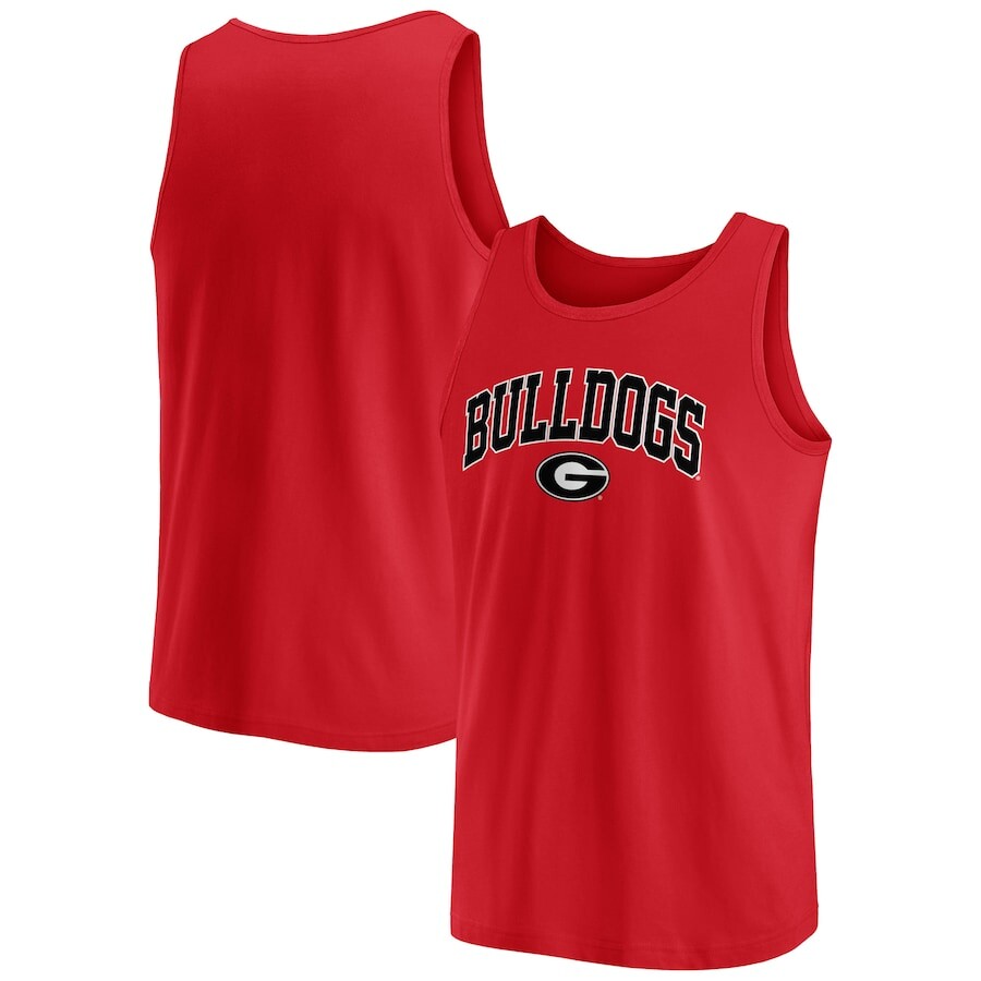 

Майка Fanatics Branded Georgia Bulldogs, красный