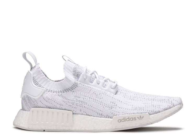 

Кроссовки Adidas NMD_R1 PRIMEKNIT 'CLOUD WHITE', белый