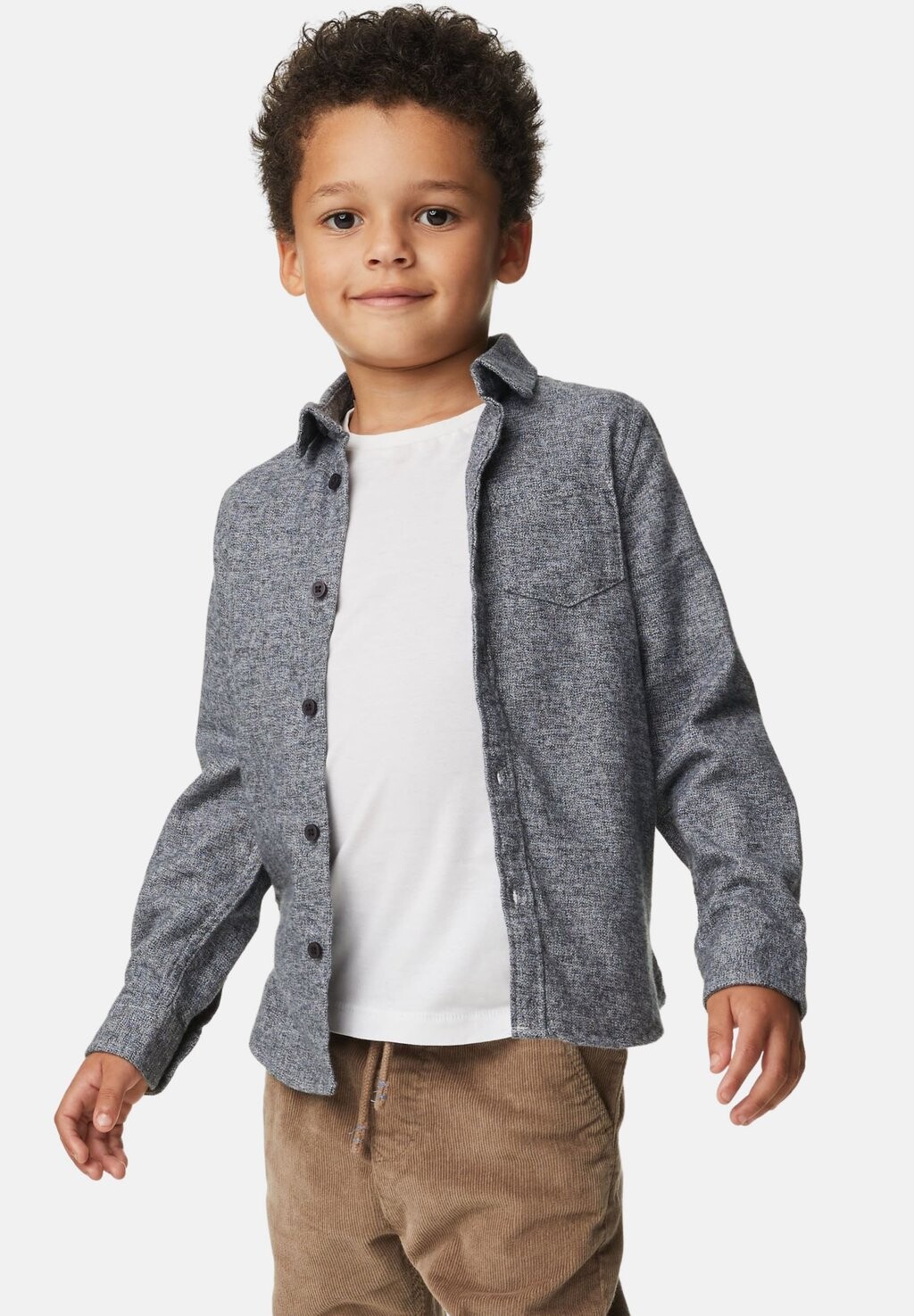 

Рубашка TEXTURE Marks & Spencer, цвет grey