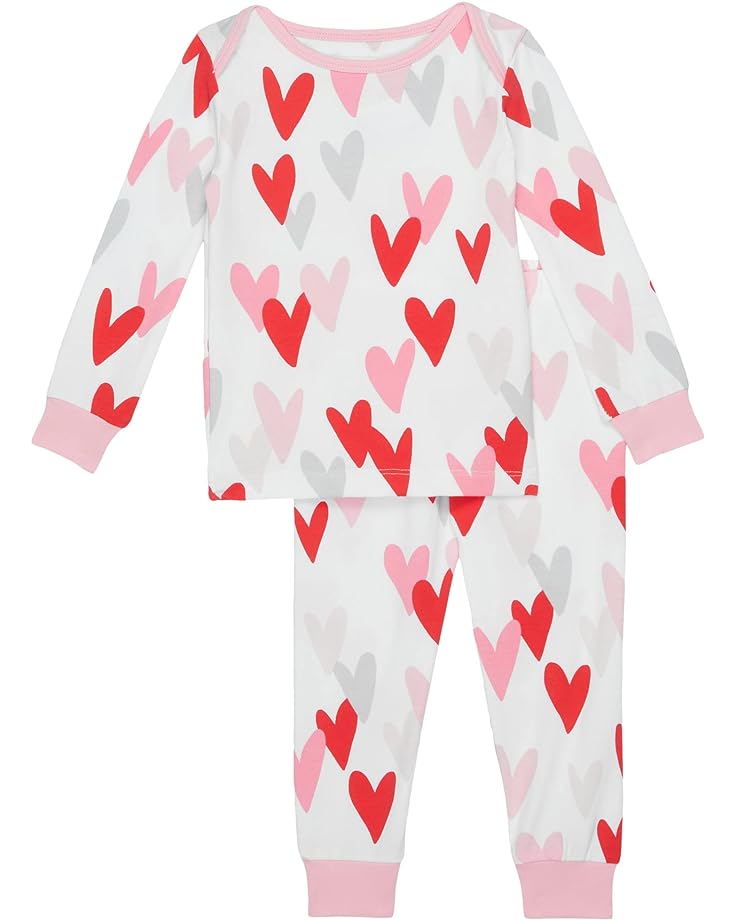 цена Пижамный комплект Bedhead Pajamas Booboo Long Sleeve Snug Fit PJ Set, цвет Love Is All You Need