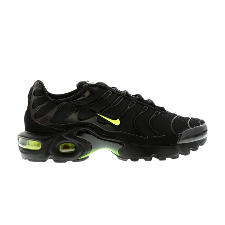 

Кроссовки Nike Air Max Plus GS 'Volt', черный