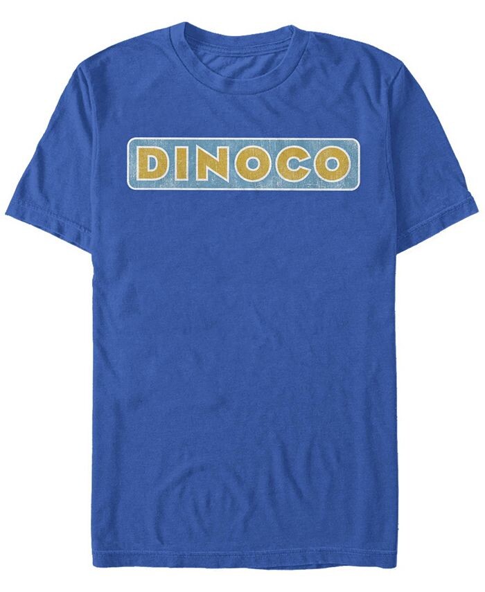 

Мужская футболка с коротким рукавом и логотипом Dinoco Fifth Sun, синий
