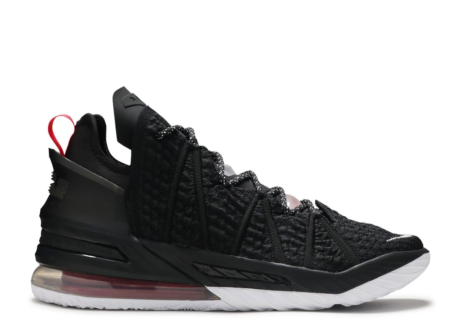 

Кроссовки Nike Lebron 18 'Black University Red', черный