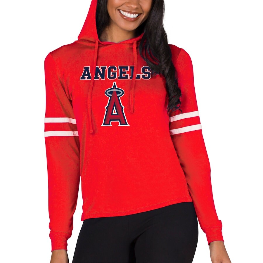 

Футболка с длинным рукавом Concepts Sport Los Angeles Angels, красный