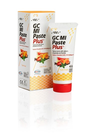 Зубная паста Тутти-Фрути с фтором, 35 ​​мл GC, Mi Paste Plus, GC Corporation цена и фото