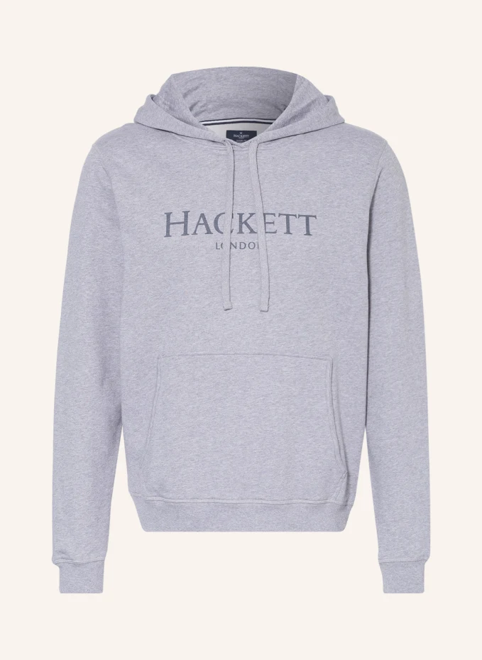Толстовка с капюшоном Hackett London, серый толстовка hackett london серый