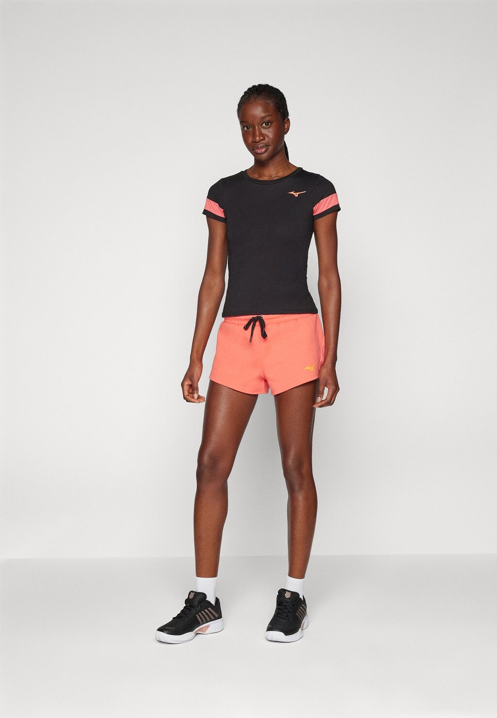 

Футболка с принтом Athletics Tee Mizuno, черная