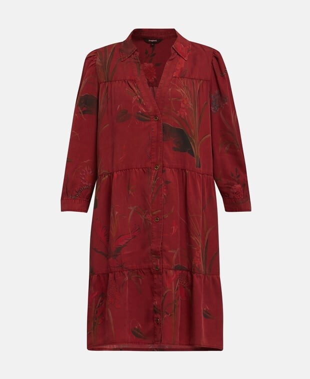 

Повседневное платье Desigual, ежевика