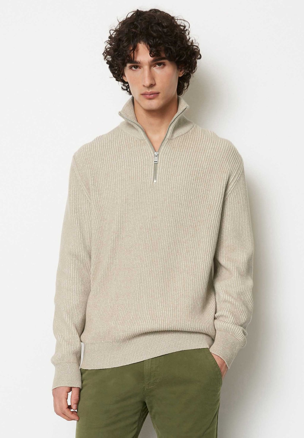 

Вязаный свитер TROYER REGULAR Marc O'Polo, цвет pure cashmere