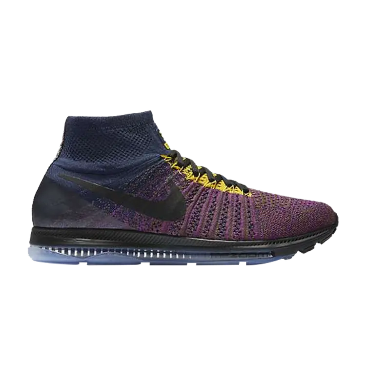 

Кроссовки NikeLab Air Zoom All Out Flyknit 'College Navy', фиолетовый