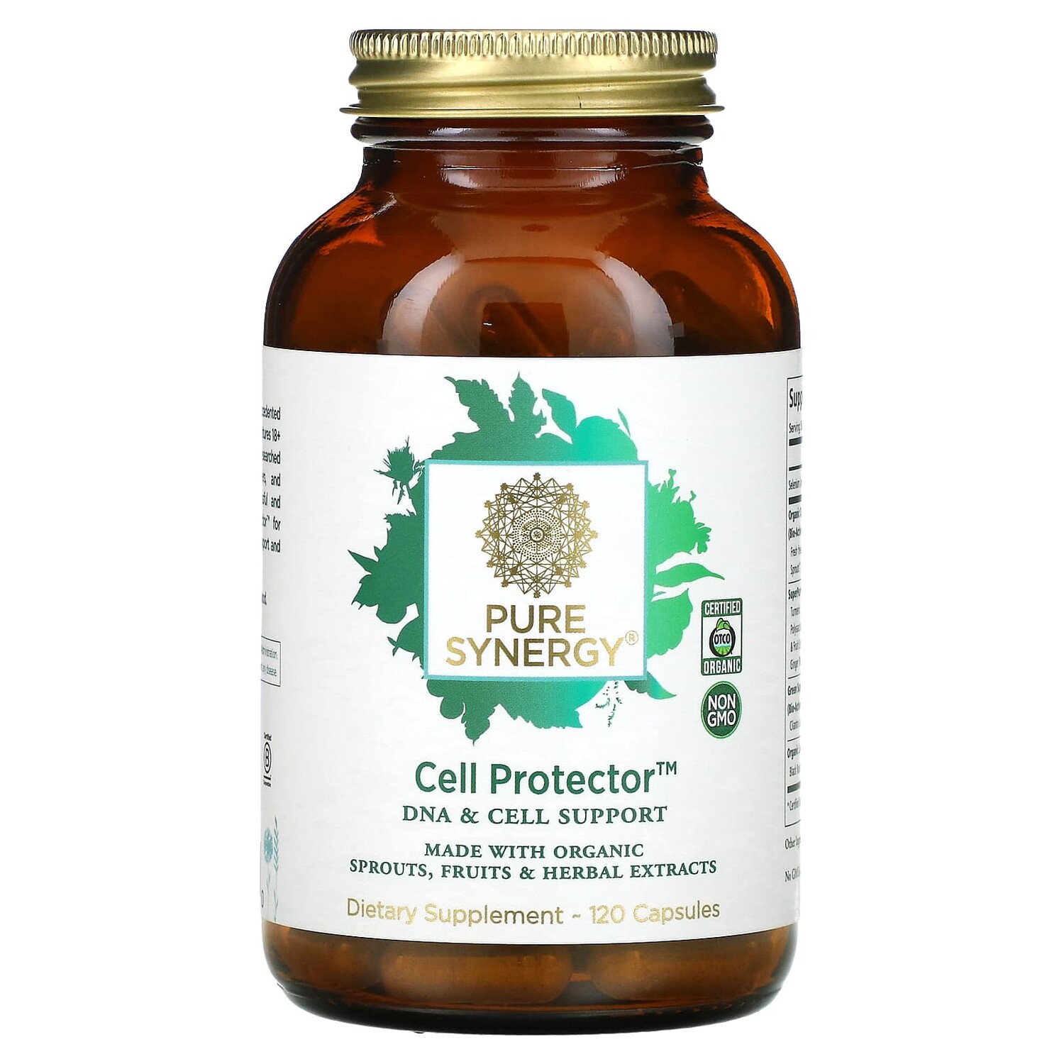 

Cell Protector, пищевая добавка для защиты клеток, 120 капсул, Pure Synergy