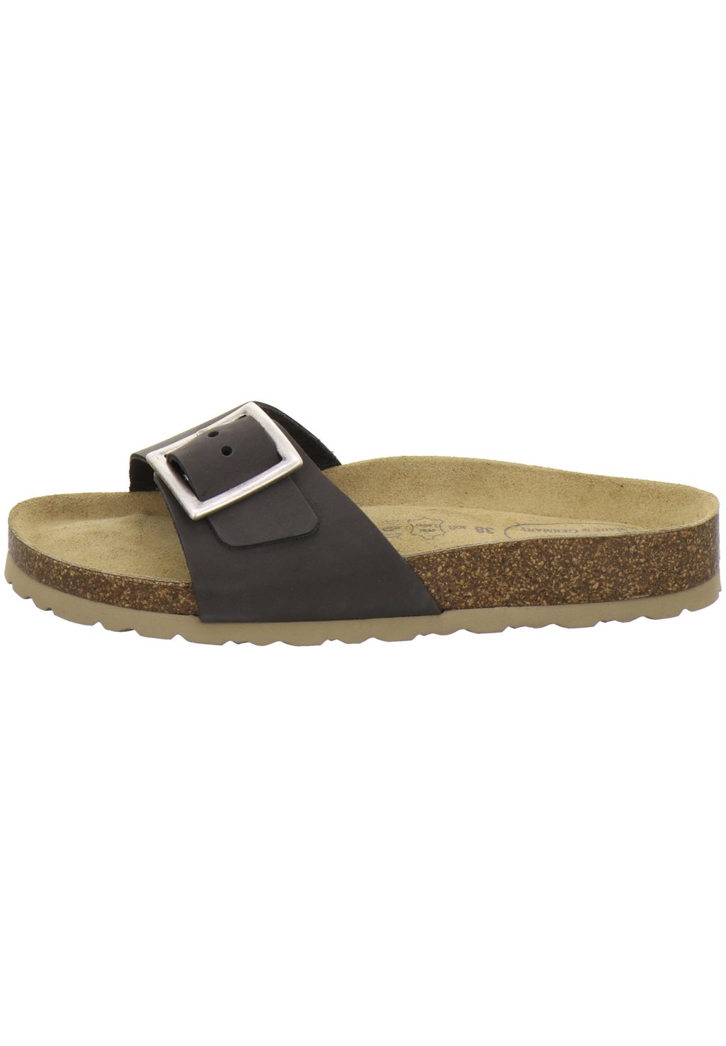 Мюли на плоской подошве BIG BUCKLE Afs Schuhe, цвет stone