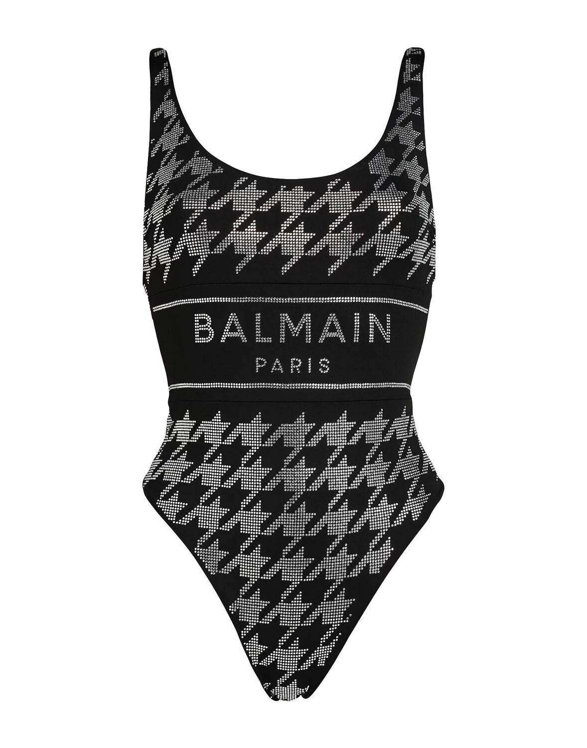 

Цельный купальник Balmain, черный