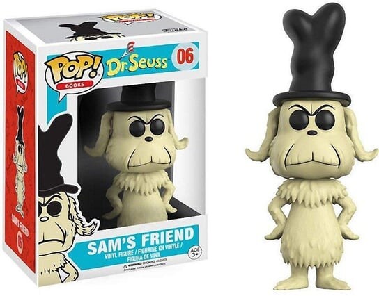 

Funko POP! Книги, коллекционная фигурка, Dr. Сьюз, друг Сэма, 06 лет