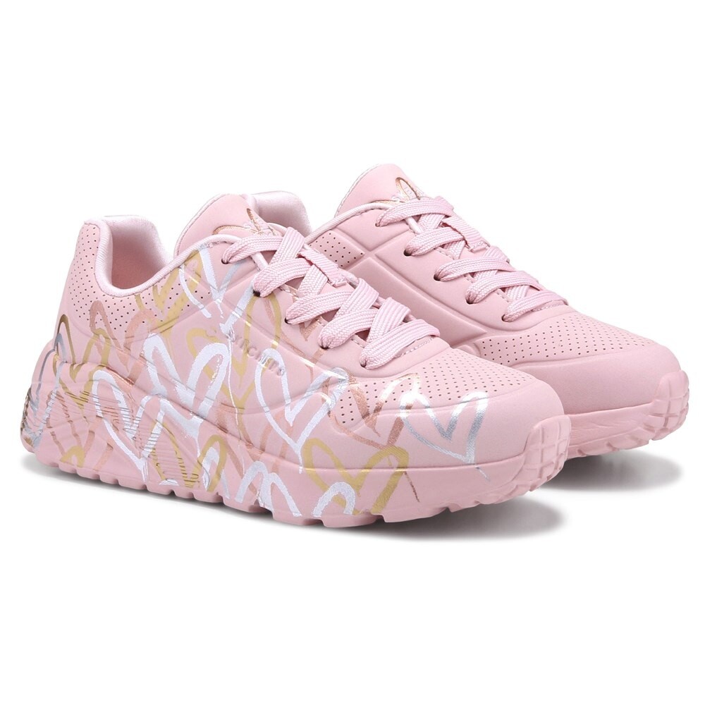 

Детские кроссовки Street Uno Lite Little/Big Kid Skechers, розовый