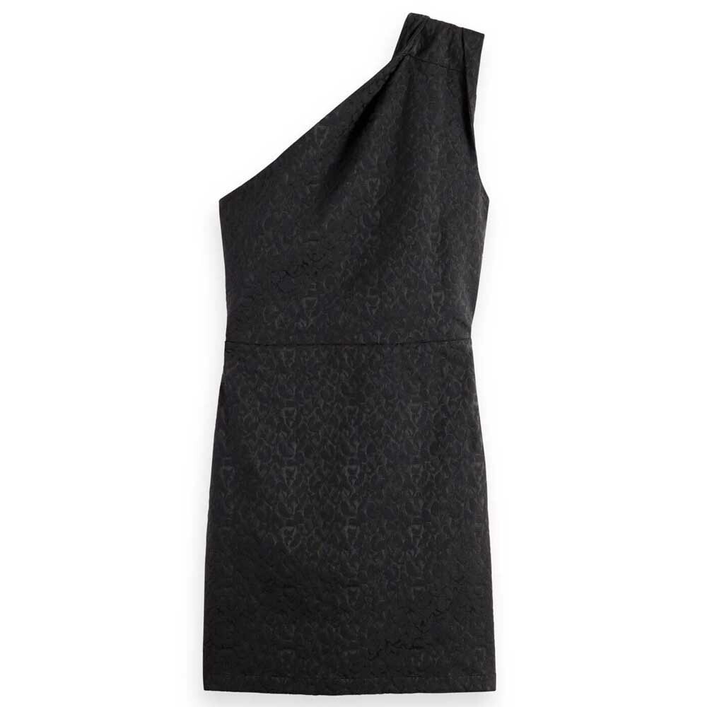 

Платье Scotch & Soda One Shoulder, черный