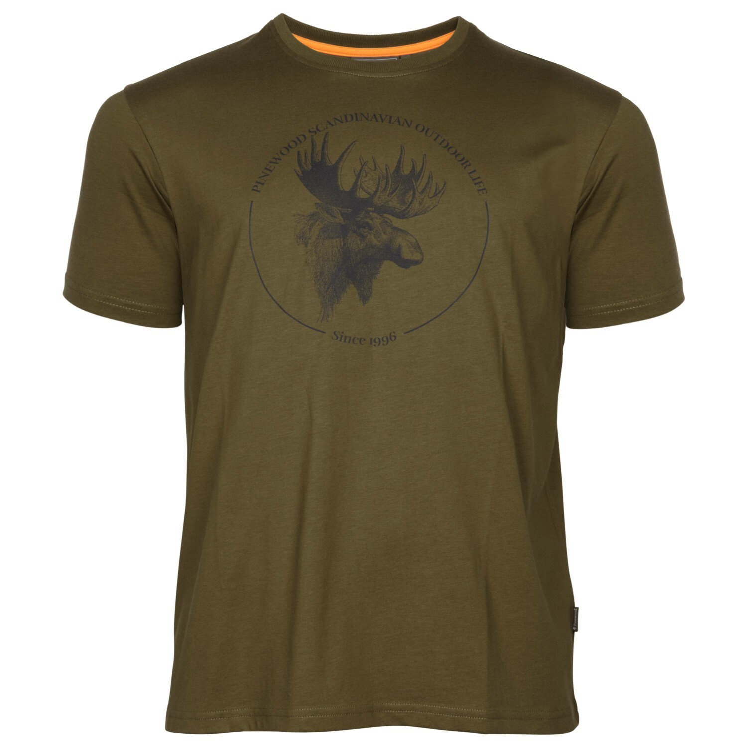 

Футболка Pinewood Moose, цвет Hunting Olive