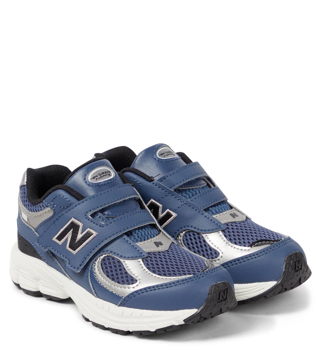 

Кожаные кроссовки 2002 года New Balance Kids, цвет vintage indigo