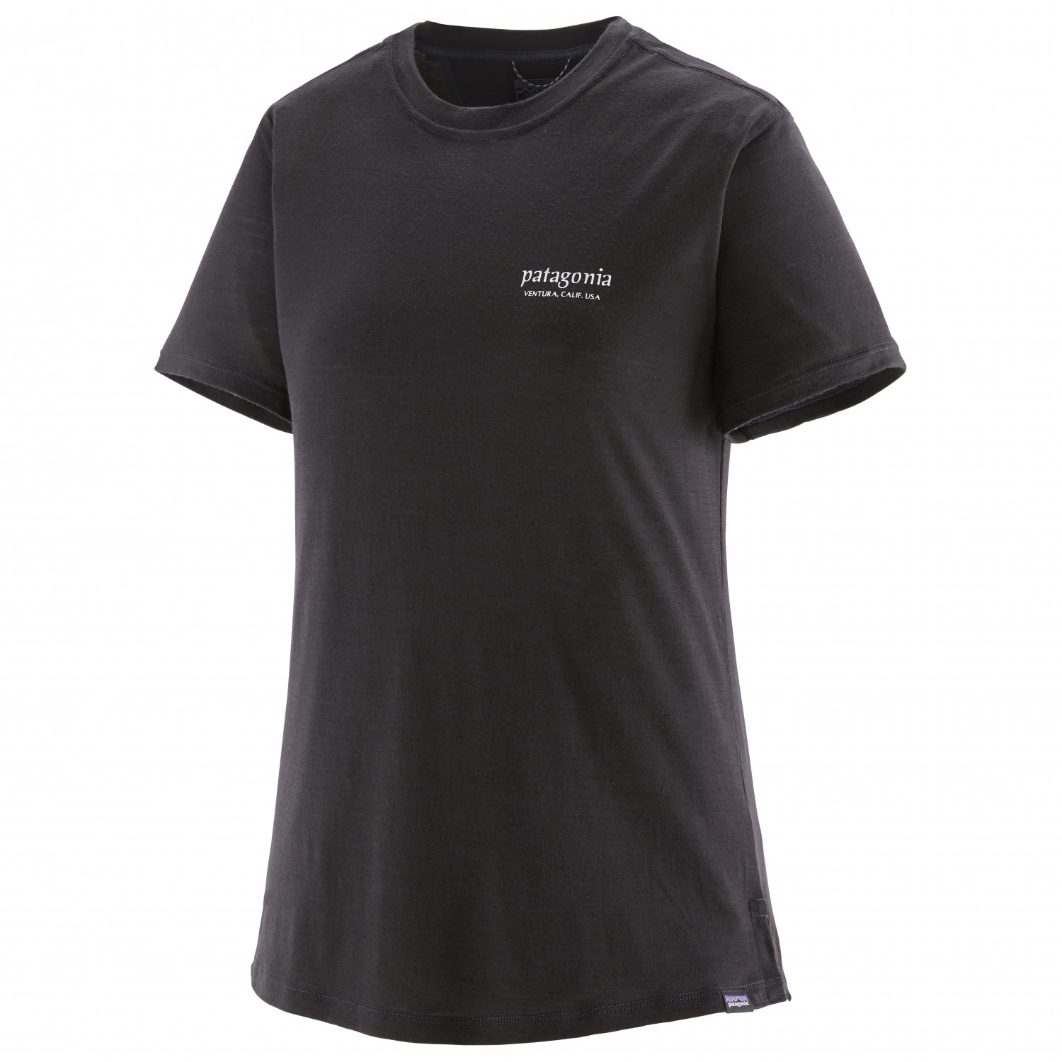 Рубашка из мериноса Patagonia Women's Cap Cool Merino Graphic Shirt, цвет Heritage Header: Black