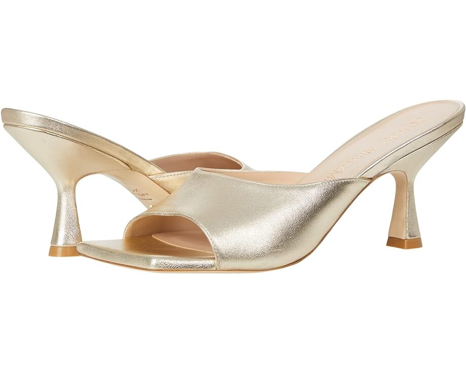

Туфли Stuart Weitzman Tia 75 Sandal, цвет Platino