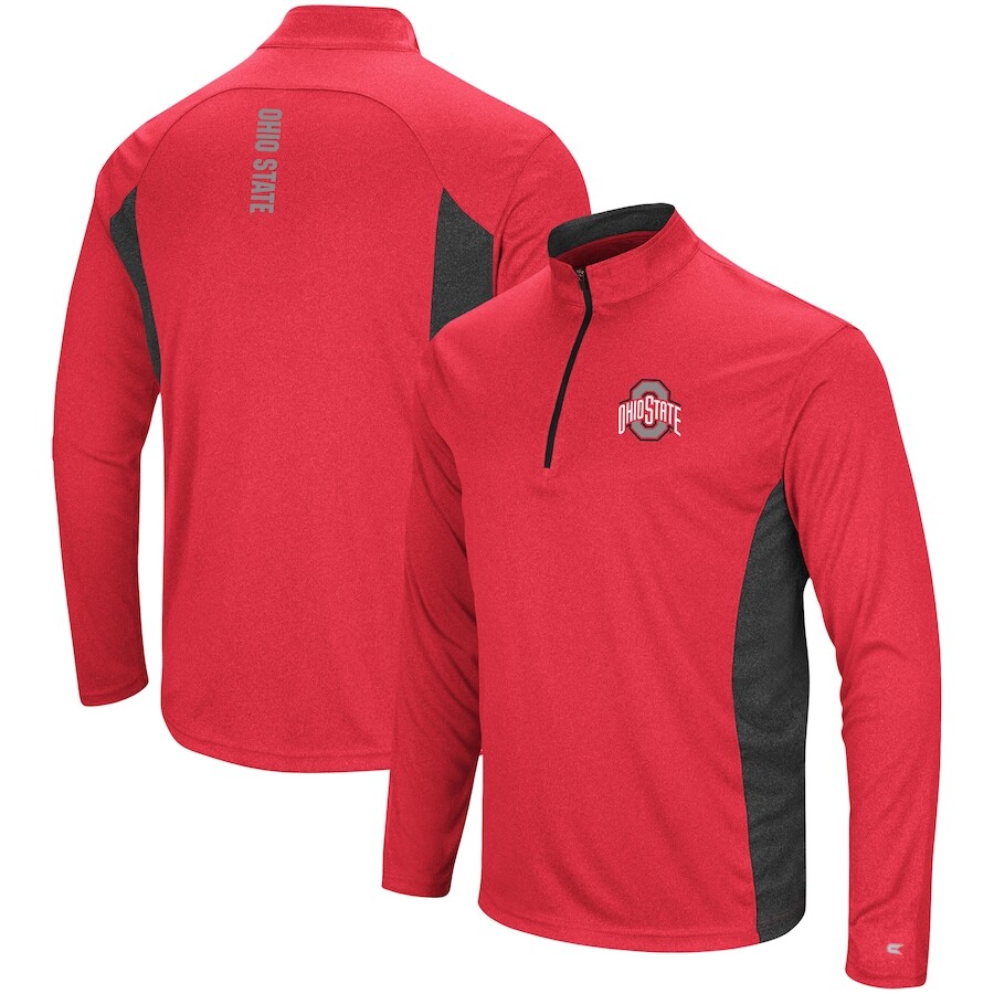 

Толстовка Colosseum Ohio State Buckeyes, алый