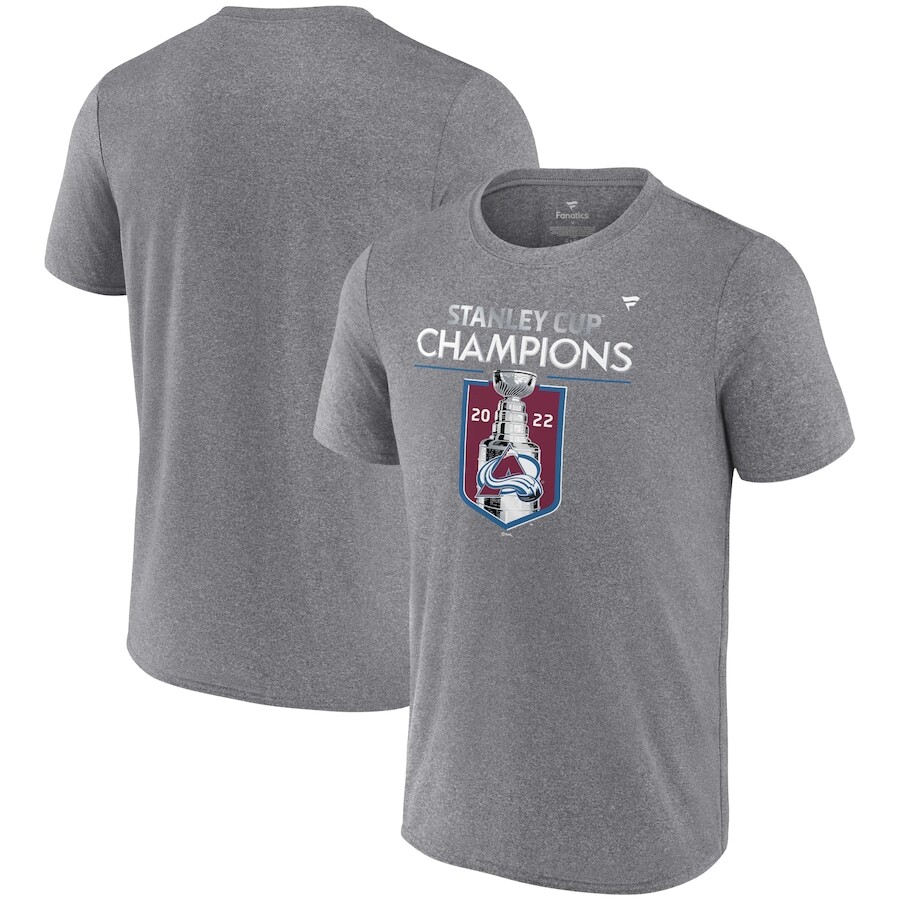 

Футболка с коротким рукавом Fanatics Branded Colorado Avalanche, серый