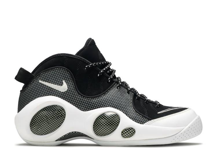 

Кроссовки Nike AIR ZOOM FLIGHT 95 'BLACK METALLIC SILVER' 2015, черный