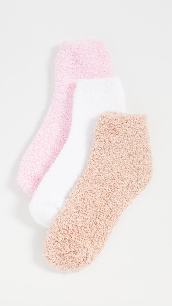 

Носки Stems 3 шт Cozy Ankle, слоновая кость
