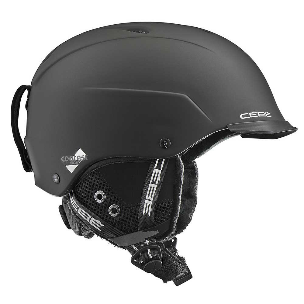 Шлем Cebe Contest Visor, черный горнолыжный шлем cebe contest visor pro оранжевый 58 62