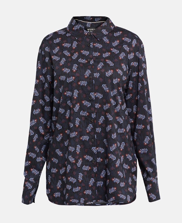 

Органик блузка Scotch & Soda, синий