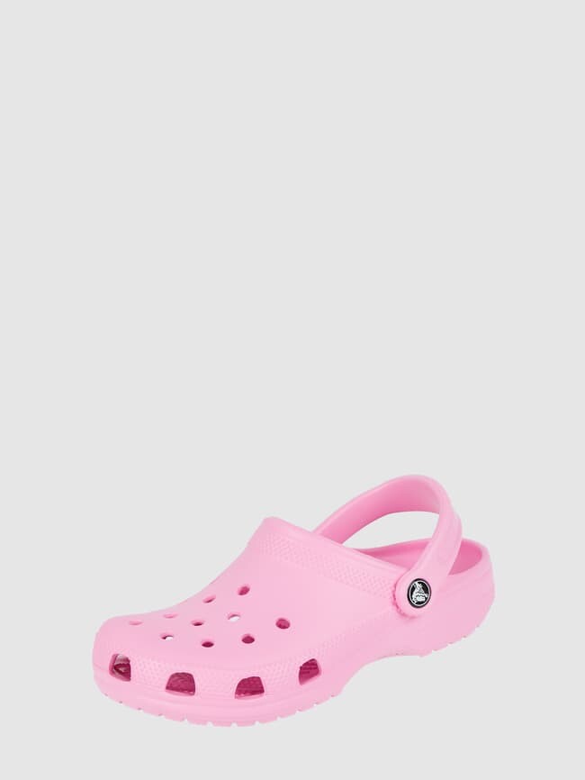 

Сабо с ремешками на щиколотке Crocs, розовый