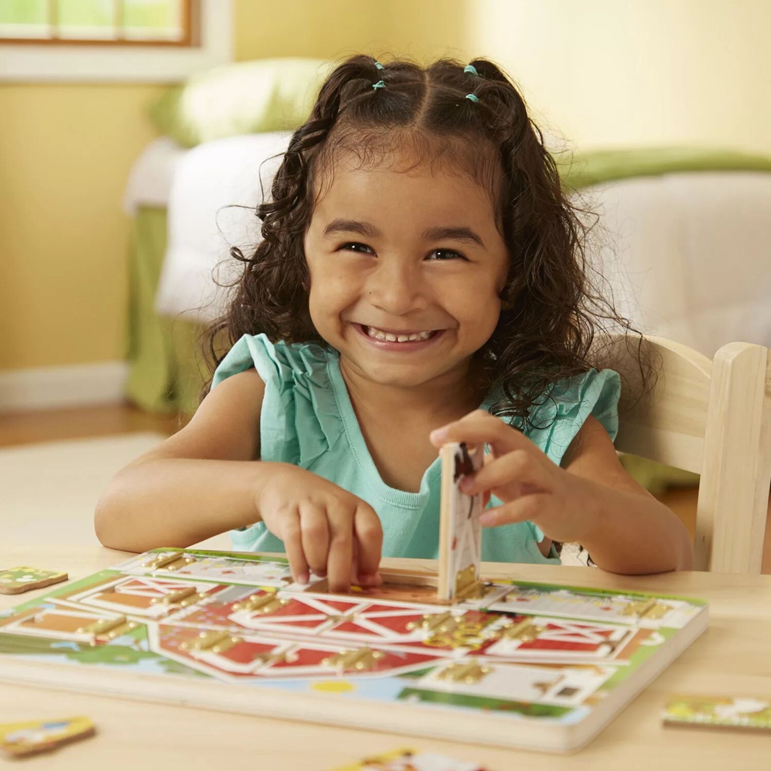 

Мелисса и Дуг Магнитная ферма в прятки Melissa & Doug