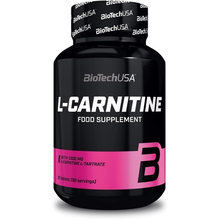 цена Biotech USA L-карнитин 1000 мг 30 таблеток, Biotechusa