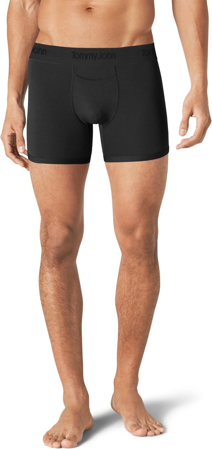 

Трусы Second Skin Trunks 4" Tommy John, черный