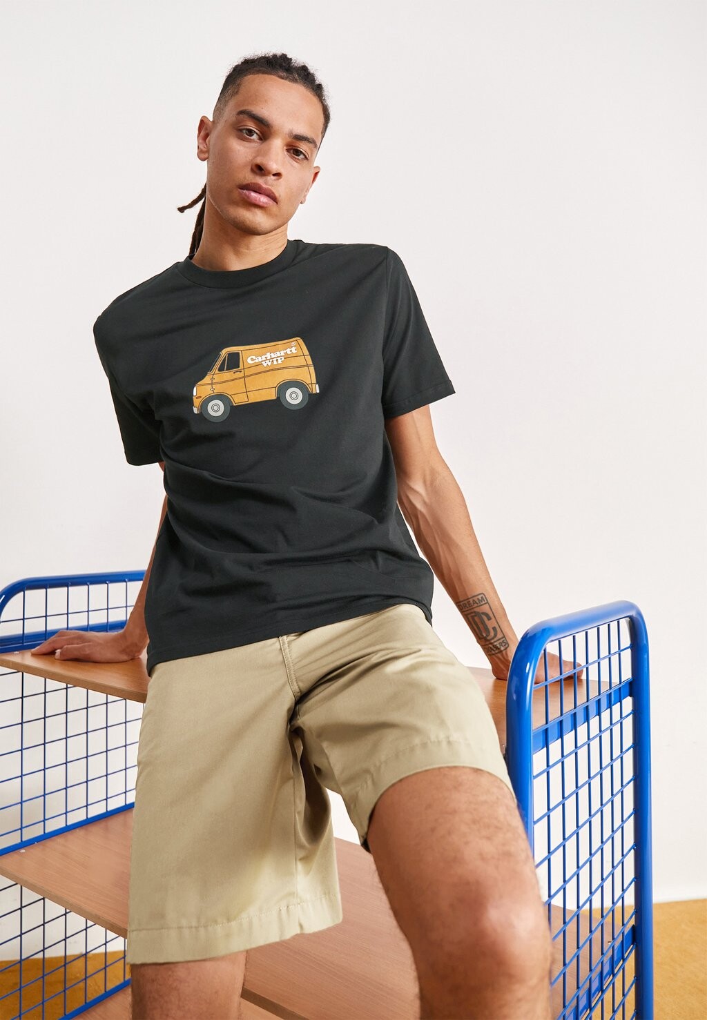 

Футболка с принтом Carhartt WIP, черный