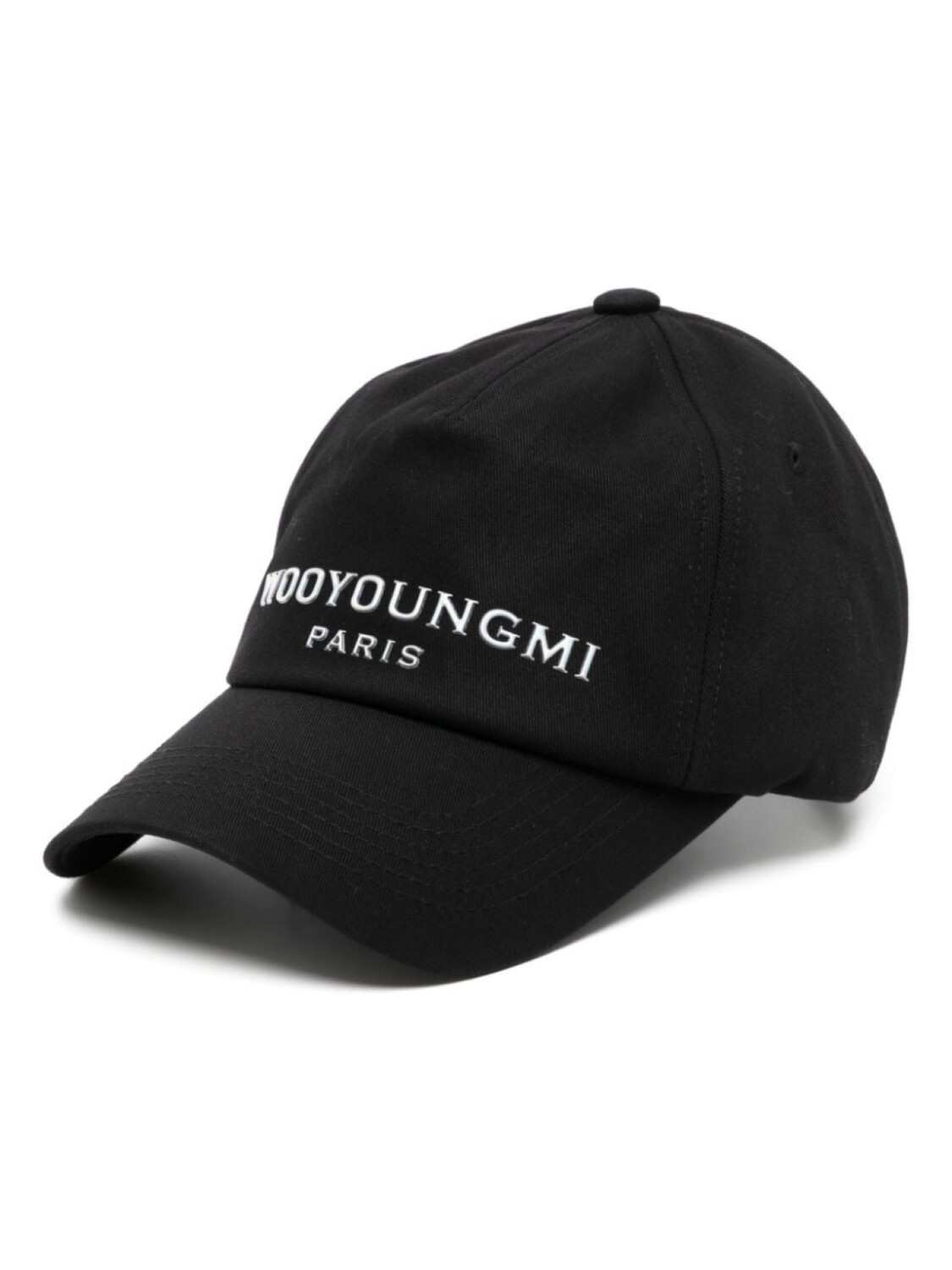 

Wooyoungmi бейсболка с тисненым логотипом, черный