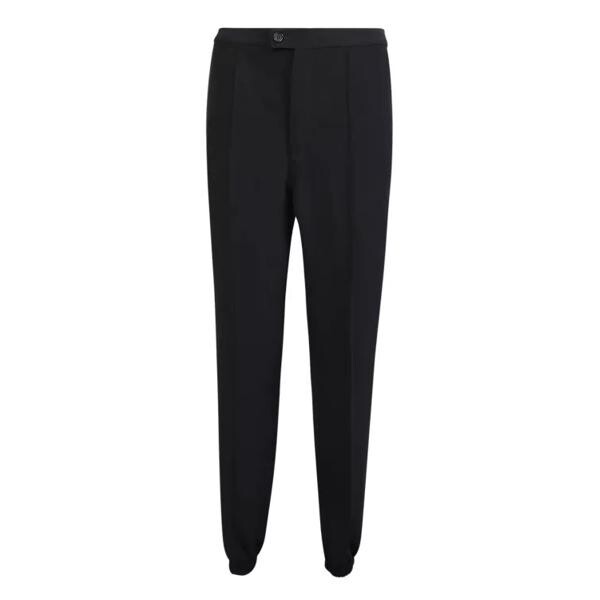 

Брюки loose fit track pants Alexander Mcqueen, черный