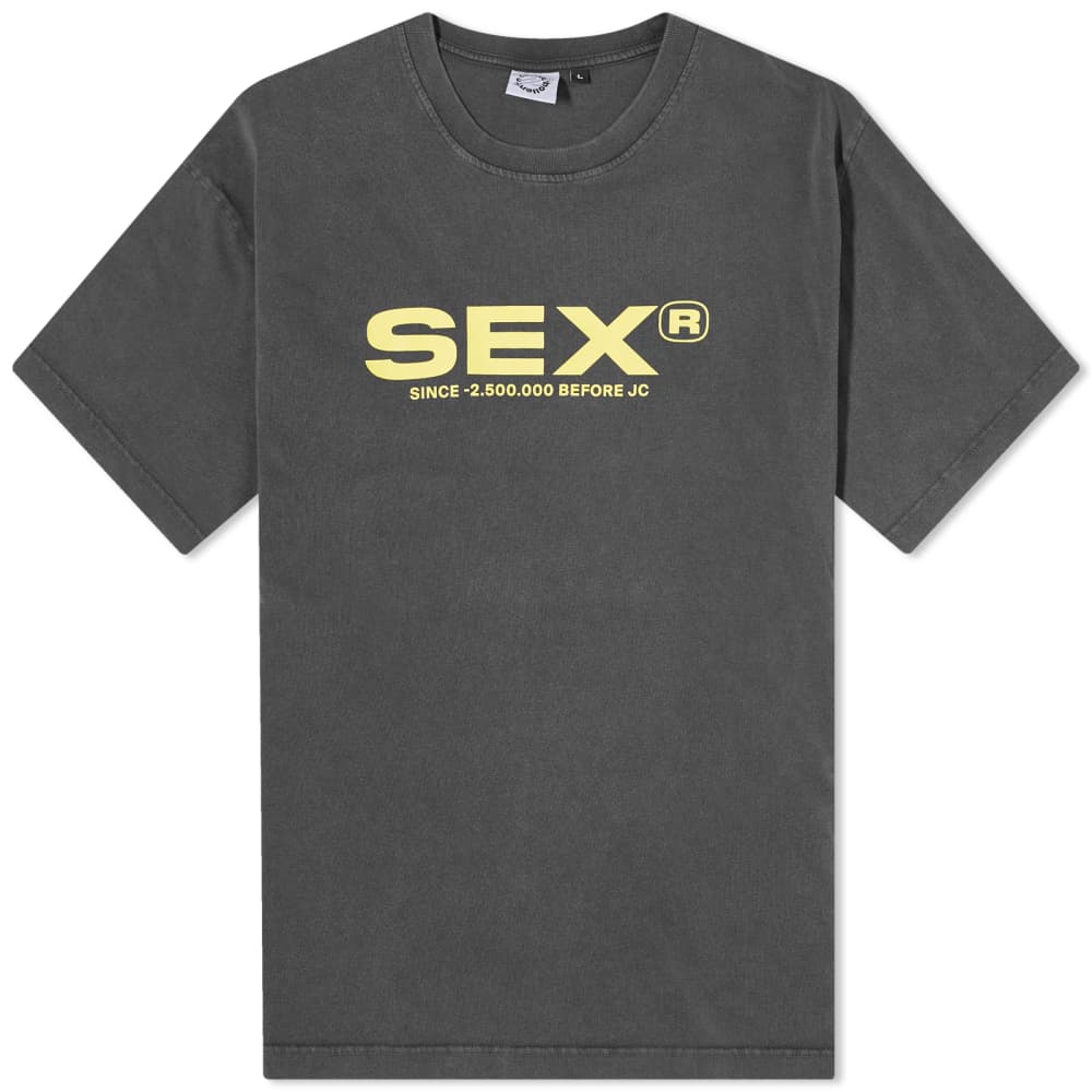 Sex-футболка Carne Bollente, черный синие джинсы с надписью миллионара carne bollente