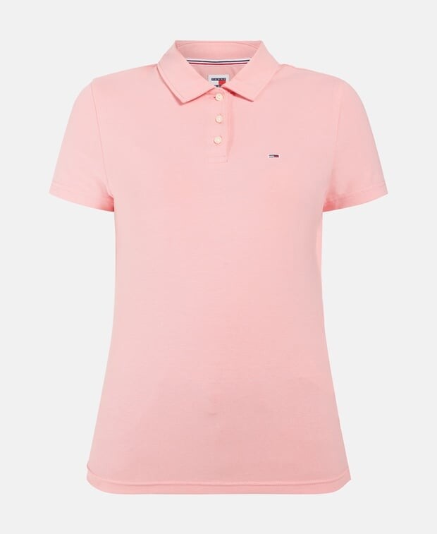 

Рубашка поло Tommy Hilfiger, розовый