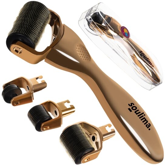 

Дермароллер Body Face Eyes 3 x Derma Roller 3in1 SOULIMA, ISO TRADE