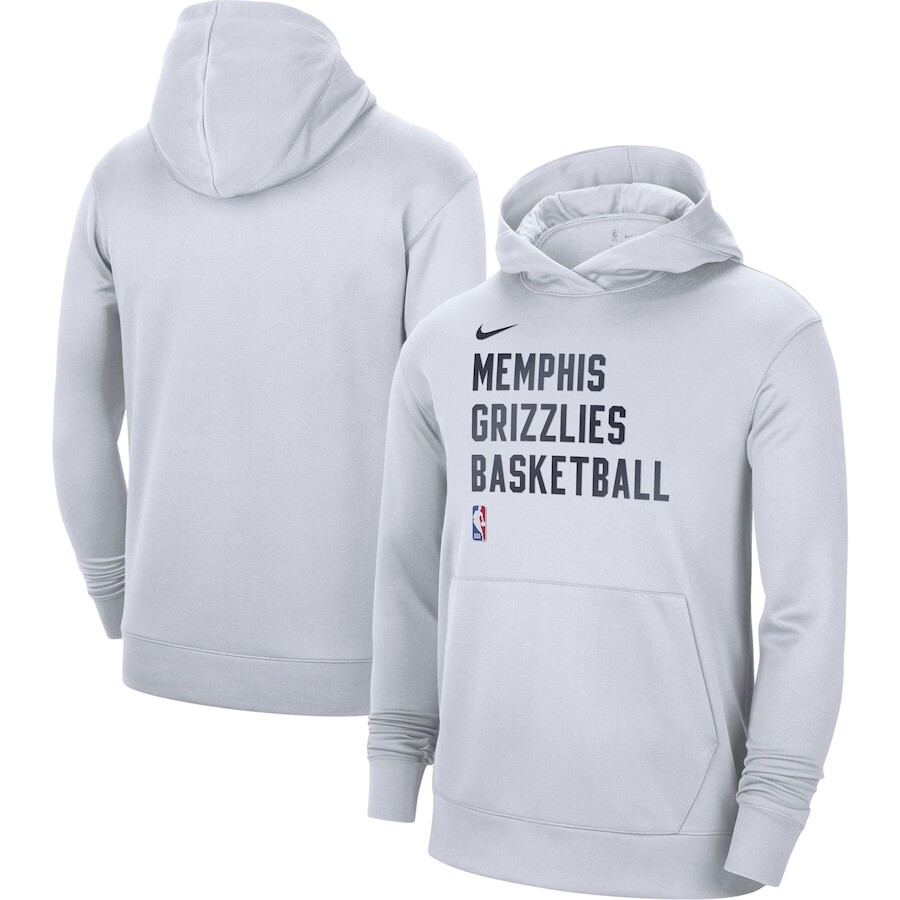 Пуловер с капюшоном Nike Memphis Grizzlies, белый