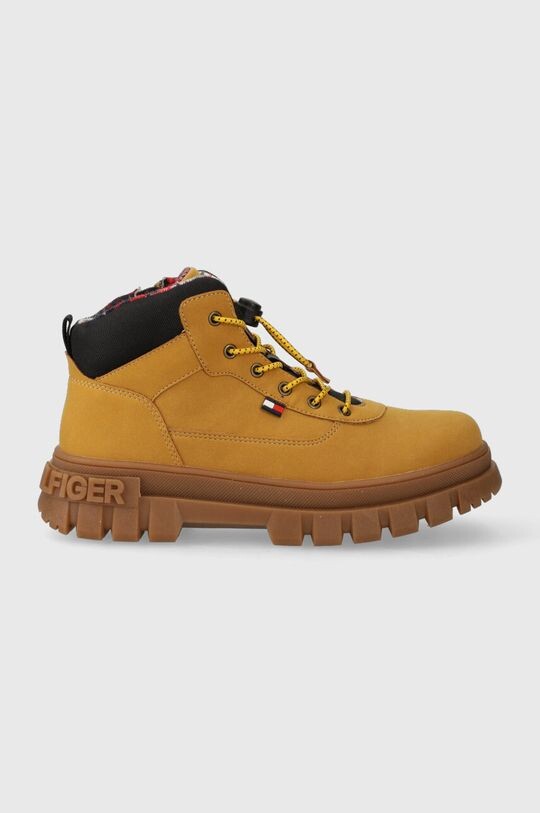 

Детские зимние ботинки Tommy Hilfiger, бежевый