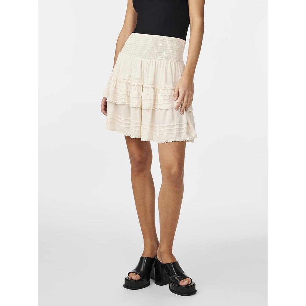 

Юбка Yas Ranti Short, бежевый