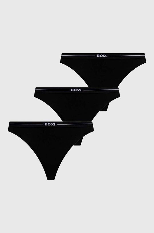 

Стринги упаковка из 3 шт. Boss, черный