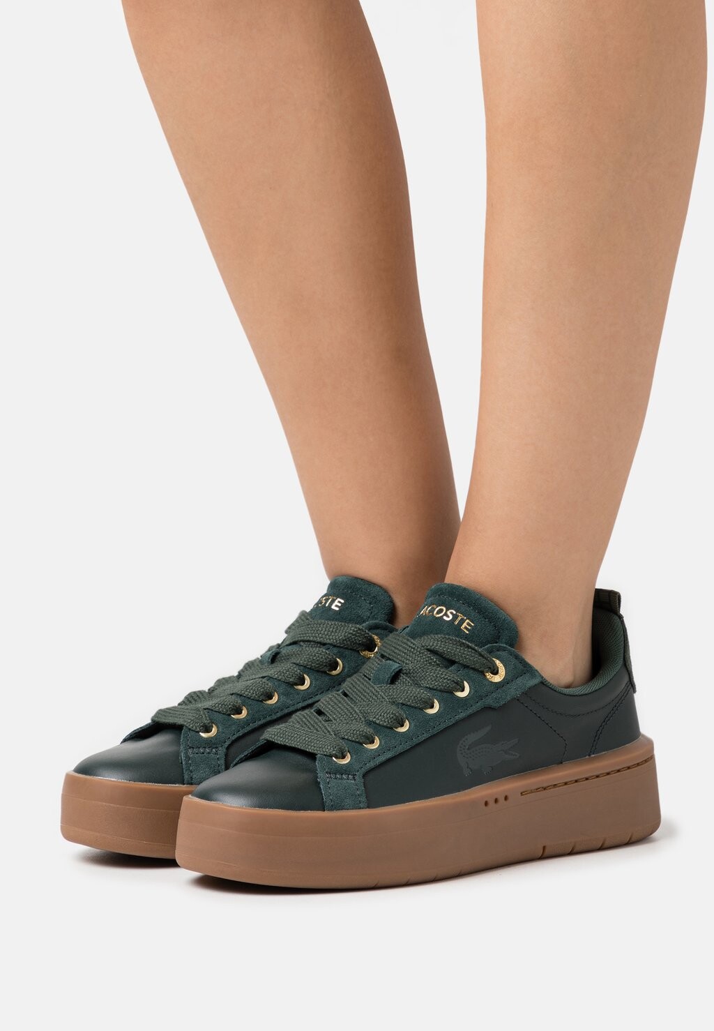 

Кроссовки Lacoste, темно-зеленый