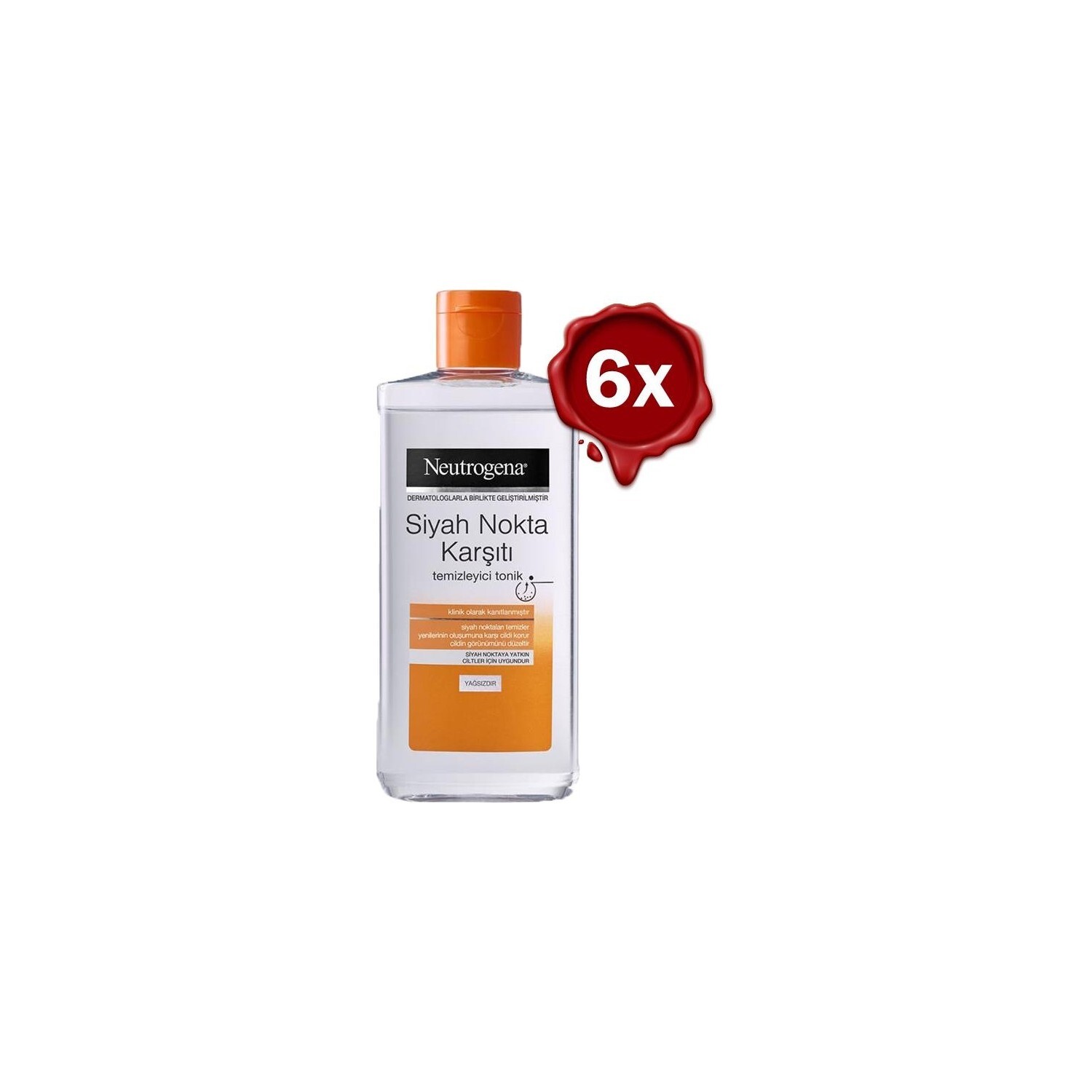 

Тоник для удаления угрей Neutrogena Visably Clear, 200 мл, 6 шт