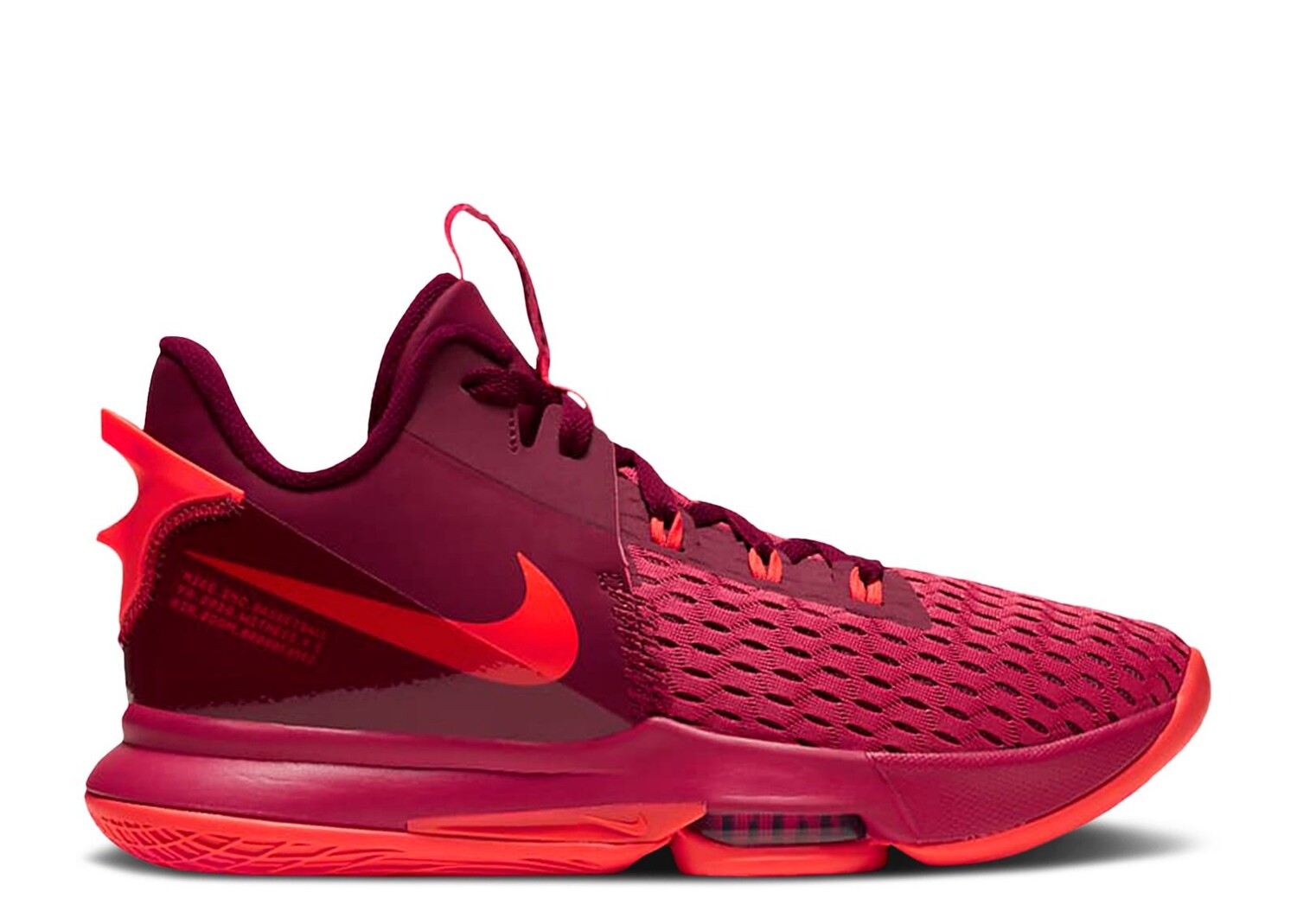 

Кроссовки Nike Lebron Witness 5 'Gym Red Crimson', красный