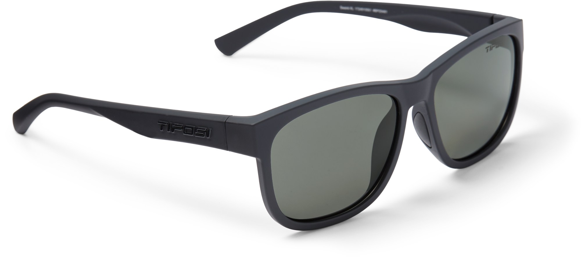 Поляризованные солнцезащитные очки Swank XL Tifosi, черный цена и фото