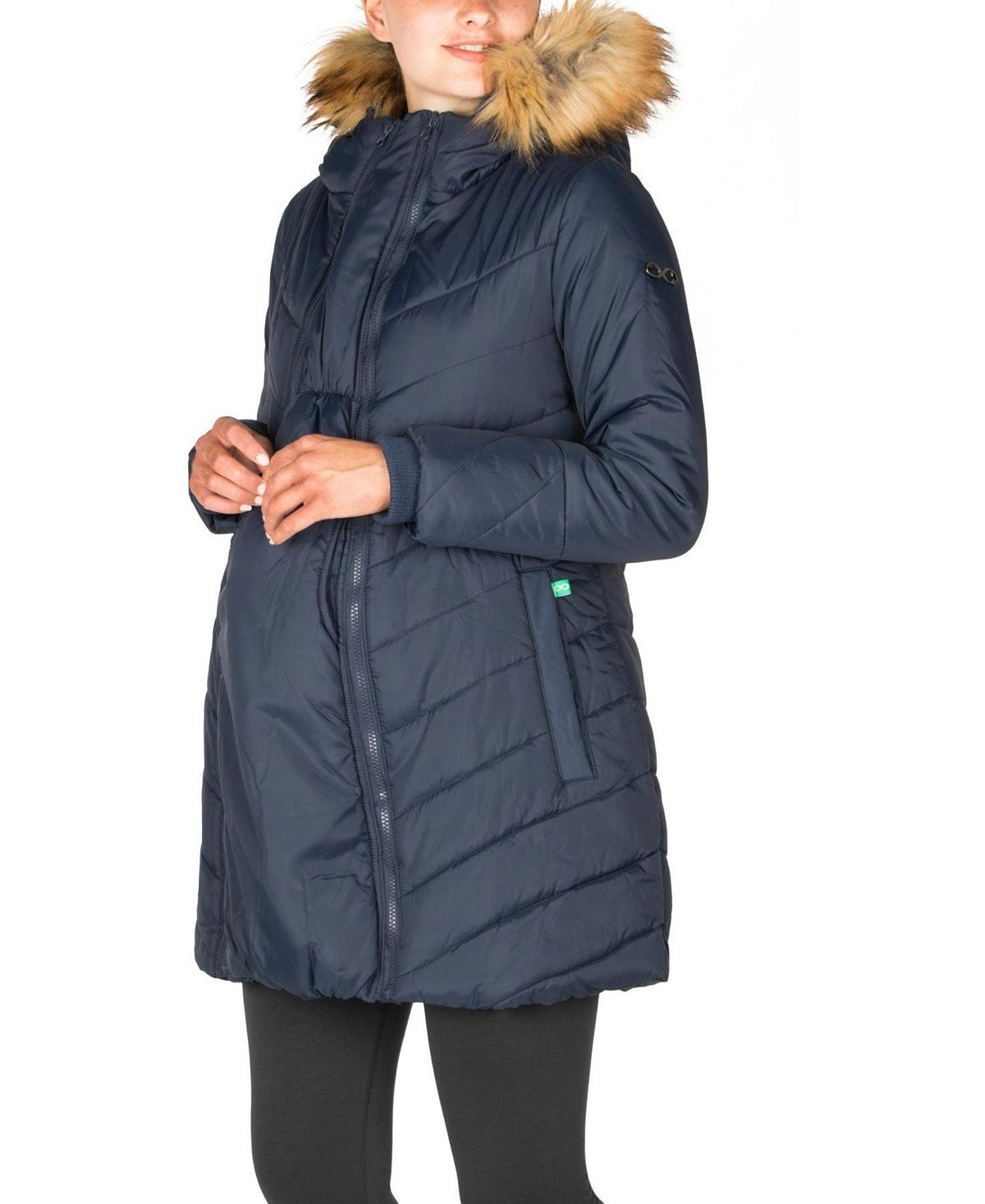 Lexi - Пальто для беременных 3в1 со съемным капюшоном Modern Eternity Maternity, темно-синий цена и фото