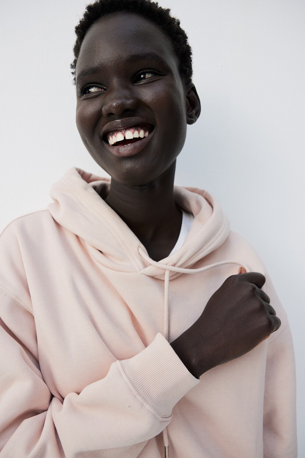 

Толстовка с капюшоном H&M, розовый